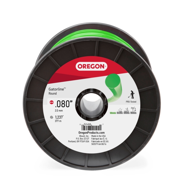 Hilo de nylon Oregon Gatorline redondo de 0,080" (2 mm)